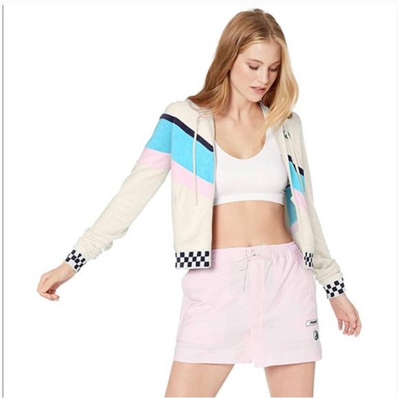 FENTY X PUMA Terrycloth Zip-Up Racing Hoodie - Picture 3 of 8